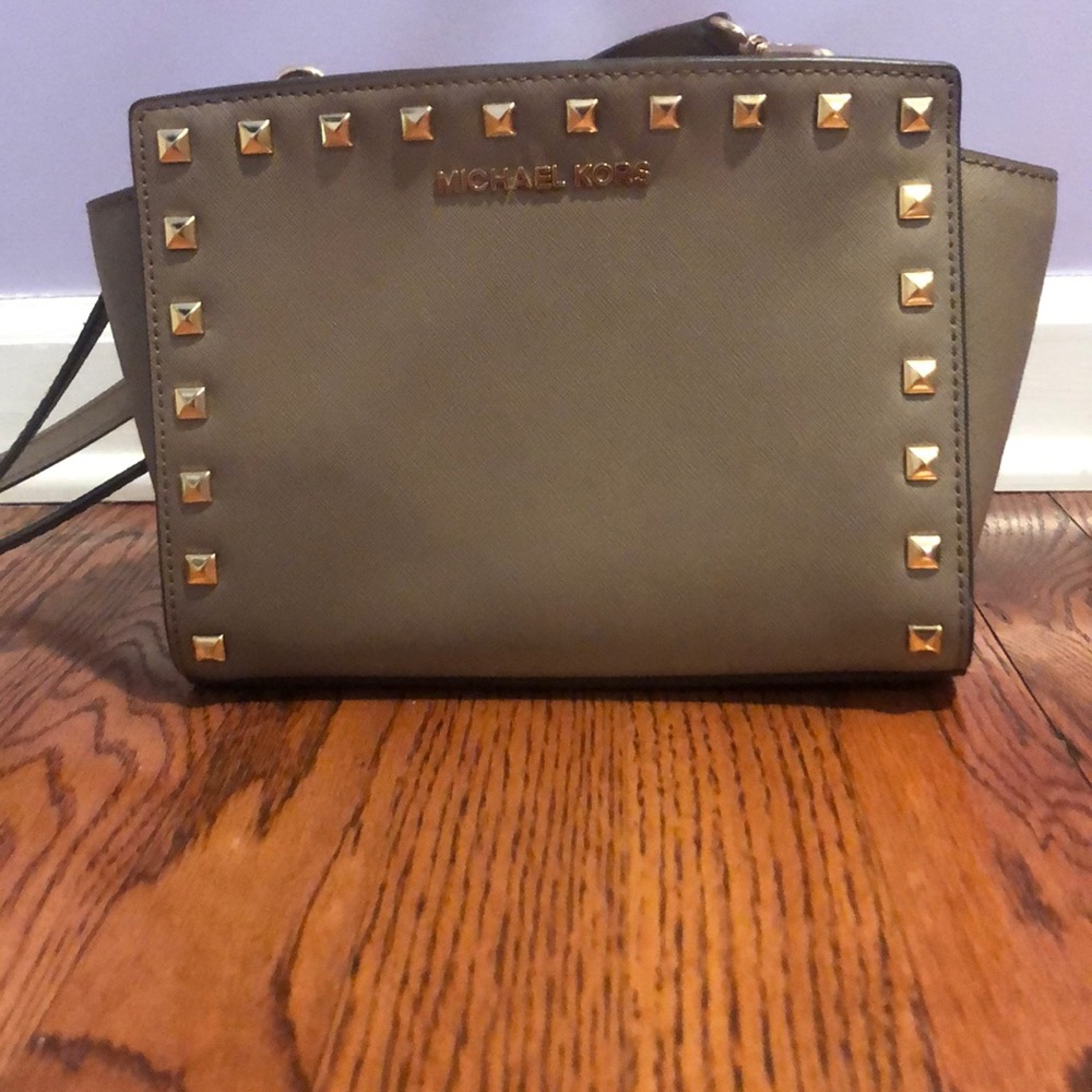 Michael Kors Studded Satchel
